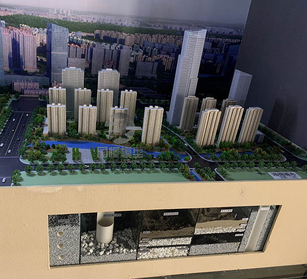 清水县建筑模型