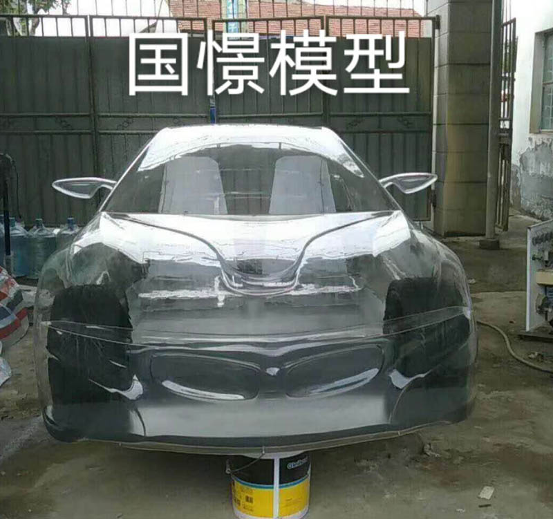 清水县透明车模型